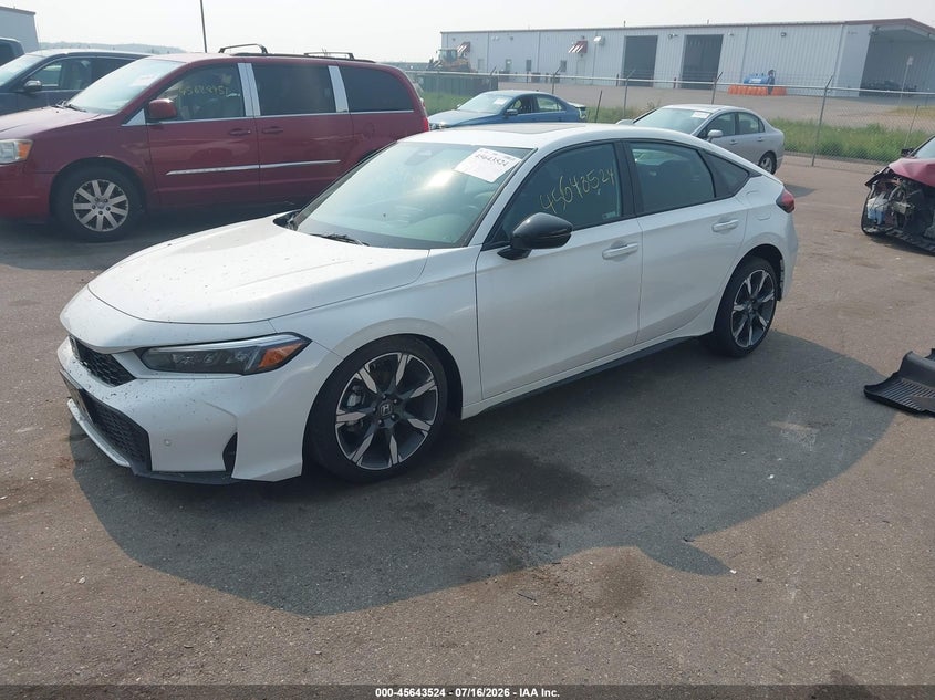 2026 Honda Civic, Right Front, IAAI, VIN 19XFL4H94TE000445 — photo 2