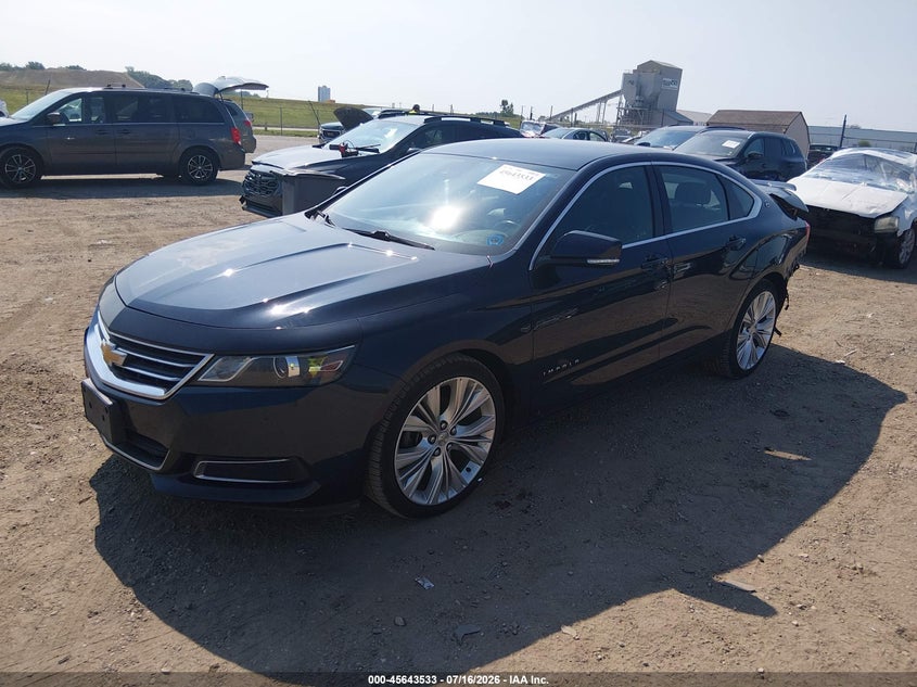 2016 Chevrolet Impala 2Lt VIN: 2G1115S37G9199000 Lot: 45643533