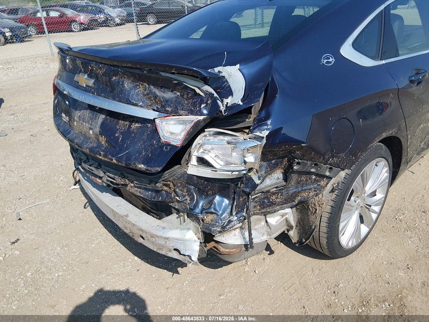 2016 Chevrolet Impala 2Lt VIN: 2G1115S37G9199000 Lot: 45643533