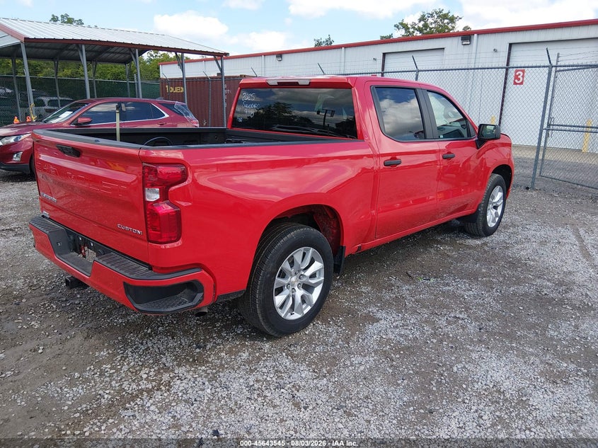 Vin: 1gcpabek1sz279118, lot: 46142068, chevrolet silverado 1500 2wd  short bed custom 20254