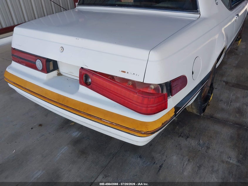 1987 Mercury Cougar Ls VIN: 1MEBM6031HH692677 Lot: 45643566