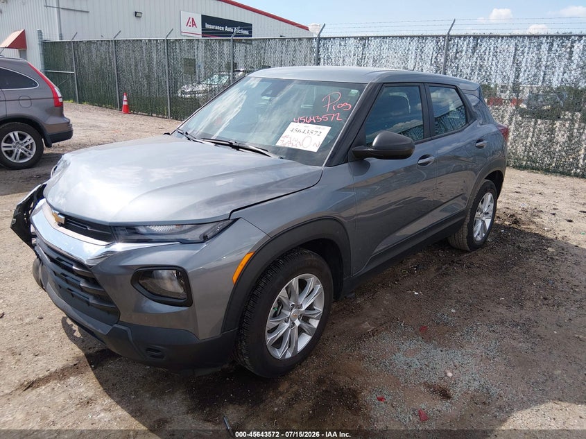 2021 Chevrolet TrailBlazer, Unknown, IAAI, VIN KL79MMS25MB005896 — photo 2