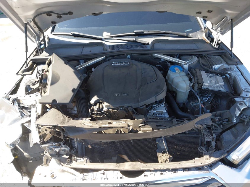 2018 Audi A4 2.0T Premium/2.0T Tech Premium VIN: WAUENAF48JA073701 Lot: 45643584