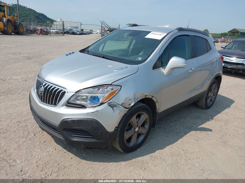 Vin: kl4cjesb1eb605561, lot: 46142110, buick encore 20142