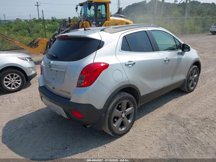 Vin: kl4cjesb1eb605561, lot: 46142110, buick encore 20144