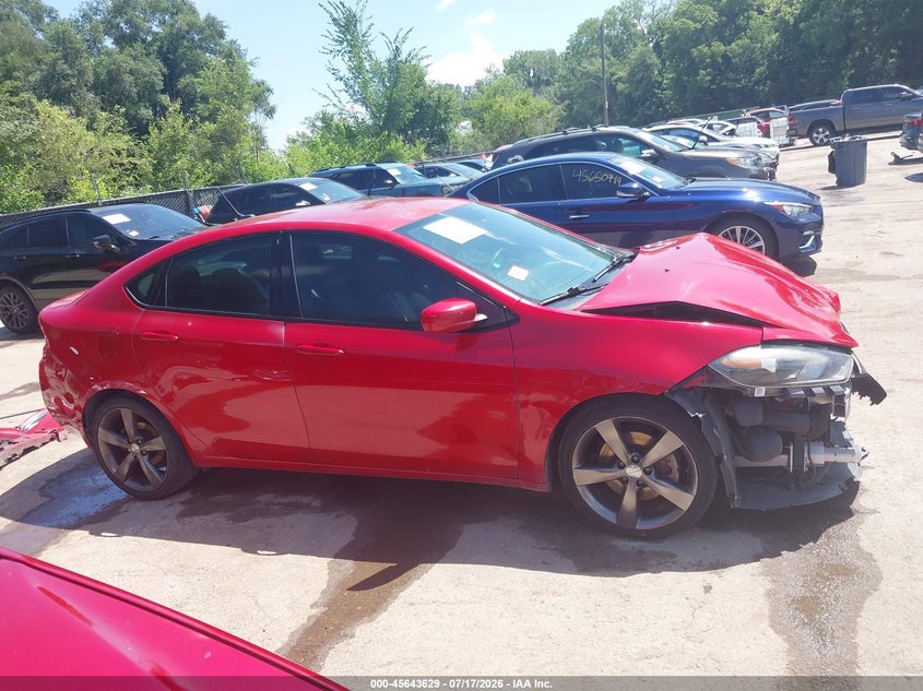 2013 Dodge Dart Sxt VIN: 1C3CDFBA0DD305267 Lot: 45643629