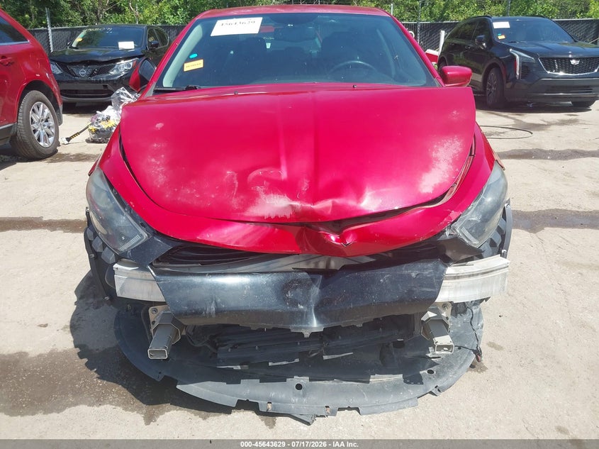 2013 Dodge Dart Sxt VIN: 1C3CDFBA0DD305267 Lot: 45643629