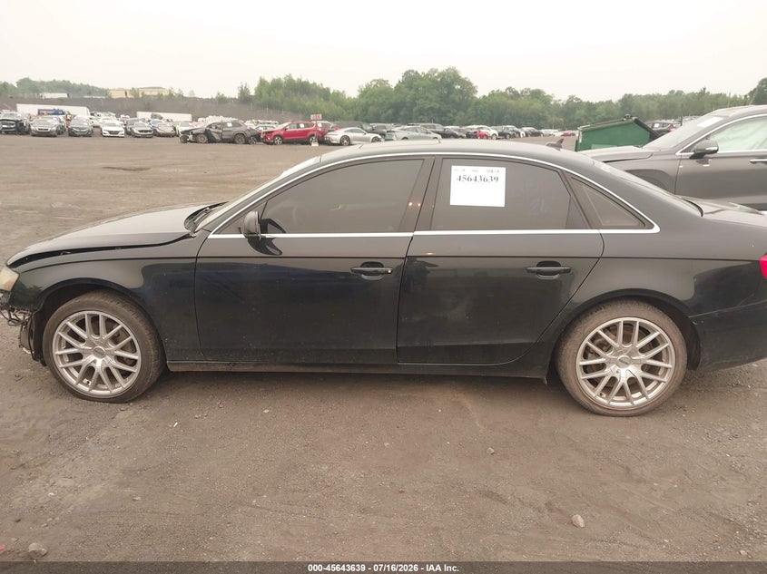 2011 Audi A4 2.0T Premium VIN: WAUFFAFL9BN030925 Lot: 45643639