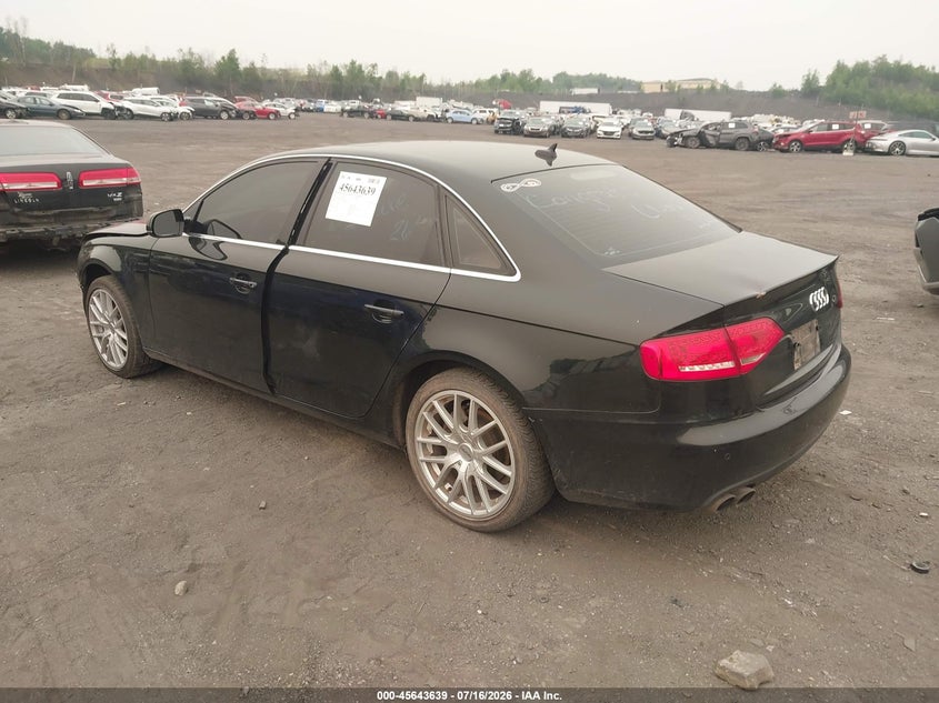 Vin: wauffafl9bn030925, lot: 46142162, audi a4 2.0t premium 20113