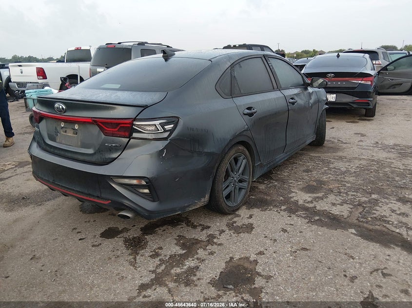 Vin: 3kpf34ad2le137317, lot: 46142163, kia forte gt-line 20204