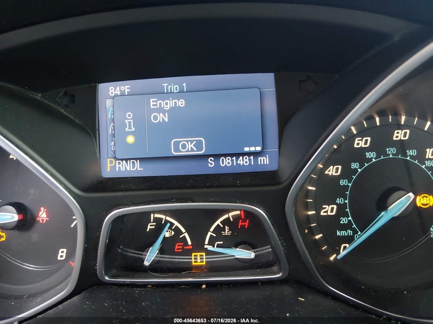 2014 FORD FOCUS auction photo 7