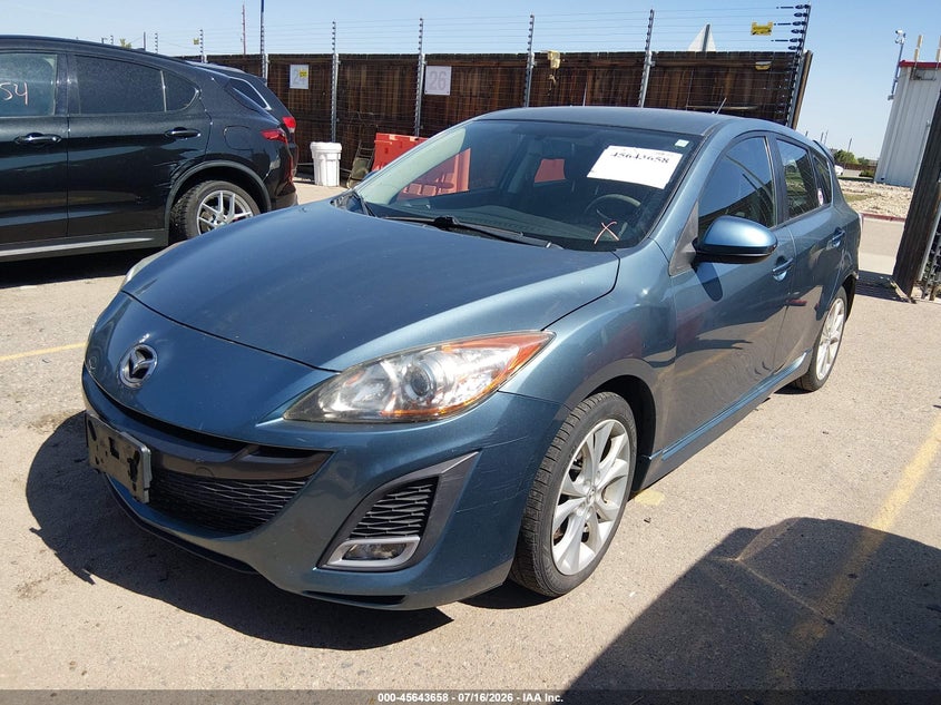 2010 Mazda 3, Удар сзади, IAAI, VIN JM1BL1H59A1343598 — фото 2