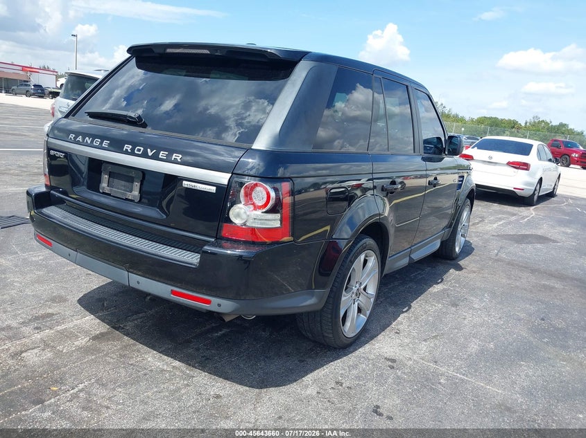Vin: salsk2d48ca721816, lot: 46142183, land rover range rover sport hse 20124