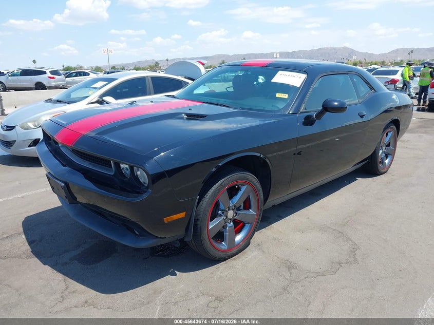 Vin: 2c3cdyag7dh524666, lot: 46142197, dodge challenger rallye redline 20132