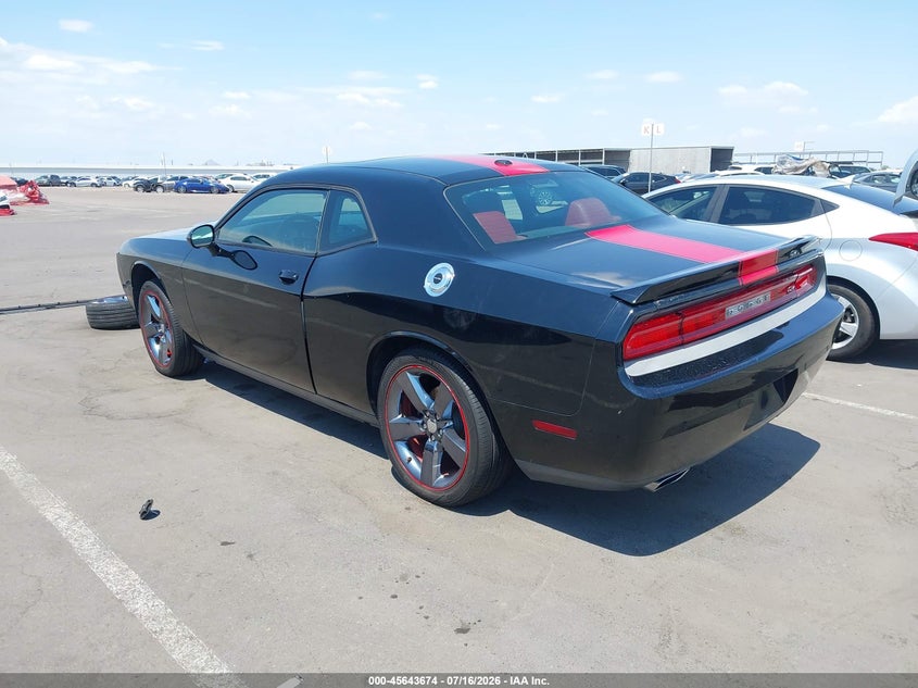 Vin: 2c3cdyag7dh524666, lot: 46142197, dodge challenger rallye redline 20133