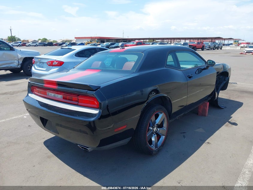 Vin: 2c3cdyag7dh524666, lot: 46142197, dodge challenger rallye redline 20134