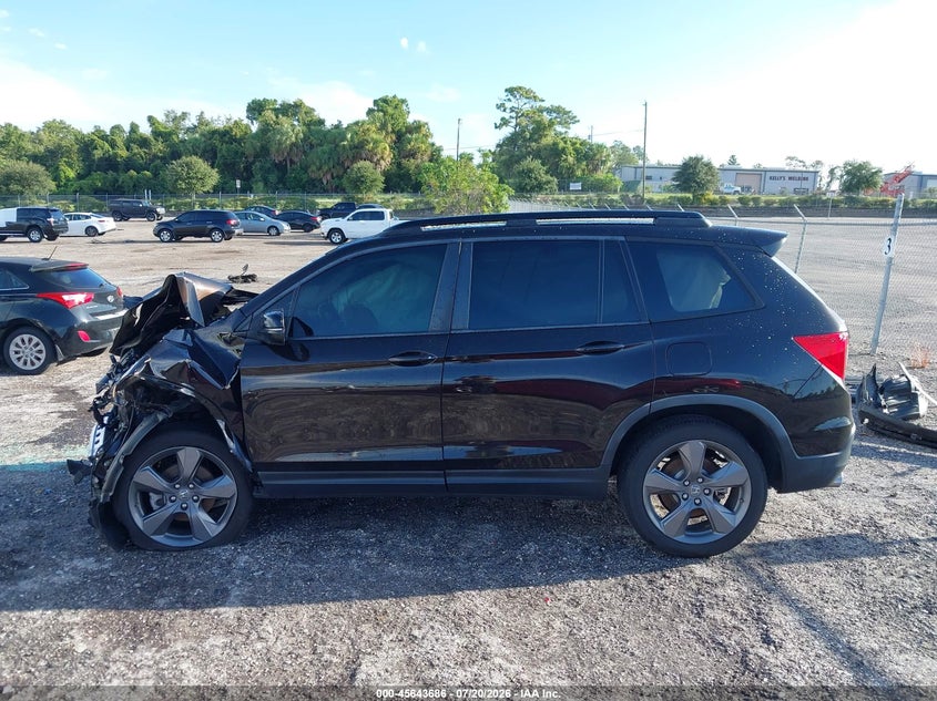 2019 Honda Passport Touring VIN: 5FNYF7H97KB006962 Lot: 45643686