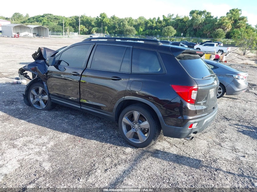 2019 Honda Passport Touring VIN: 5FNYF7H97KB006962 Lot: 45643686