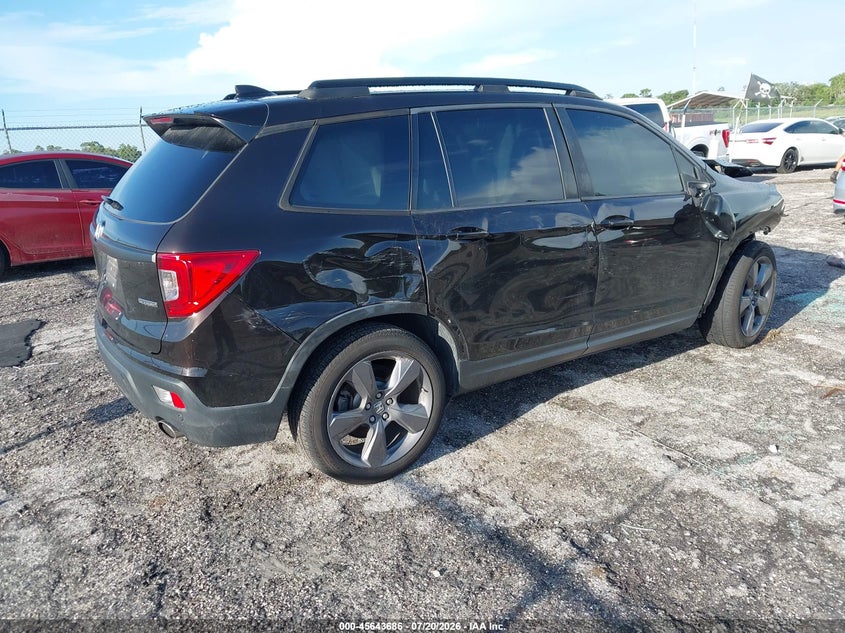 2019 Honda Passport Touring VIN: 5FNYF7H97KB006962 Lot: 45643686