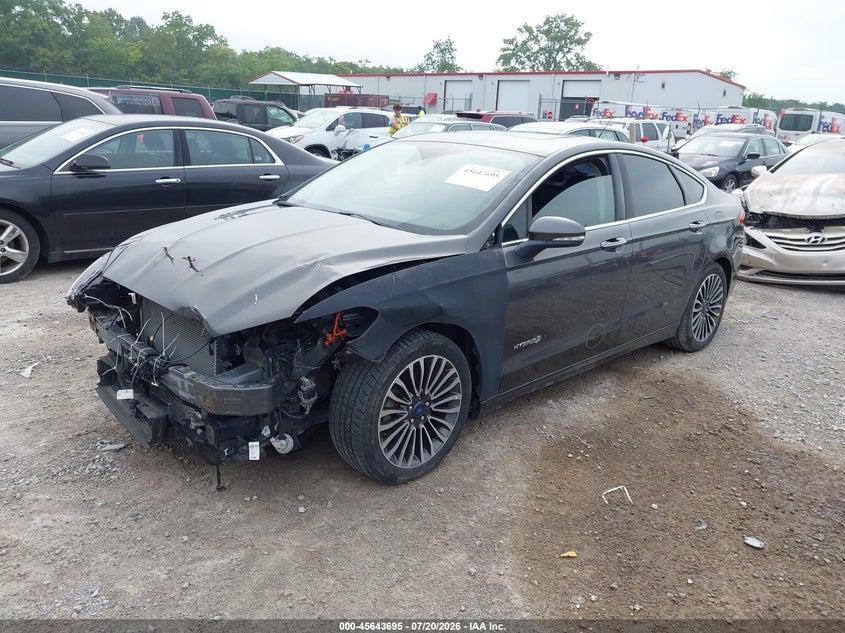2018 Ford Fusion, Удар спереду, IAAI, VIN 3FA6P0RU6JR185917 — фото 2