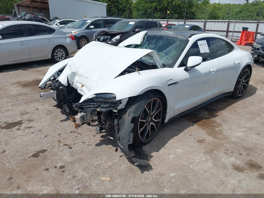 2024 Porsche Taycan, Front End, IAAI, VIN WP0AB2Y15RSA35693 — photo 2