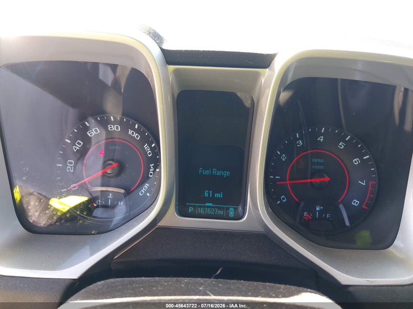 2013 Chevrolet Camaro 2Lt VIN: 2G1FC1E31D9171970 Lot: 45643722