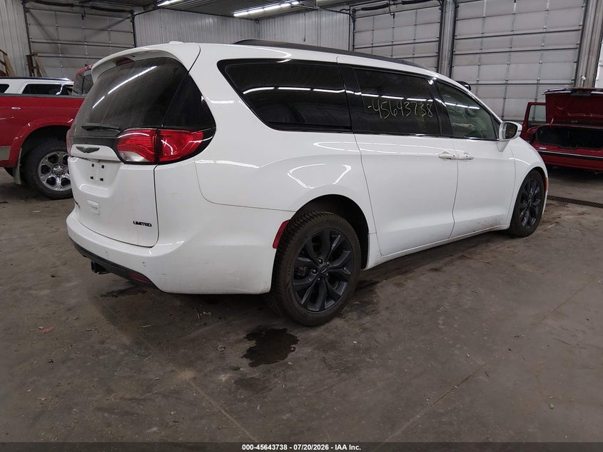 Vin: 2c4rc1ggxjr183177, lot: 46142261, chrysler pacifica limited 20184