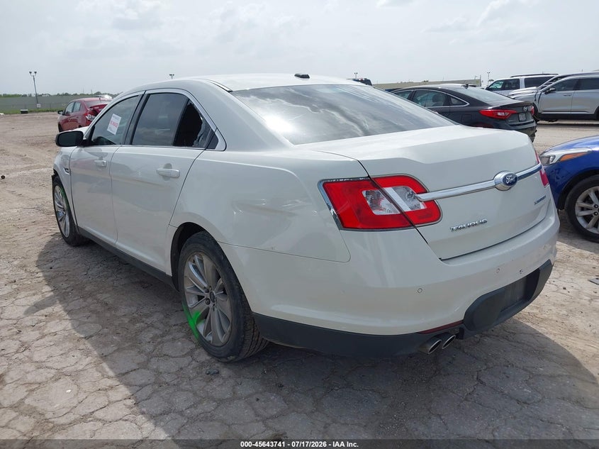 Vin: 1fahp2fw3ag166033, lot: 46142263, ford taurus limited 20103
