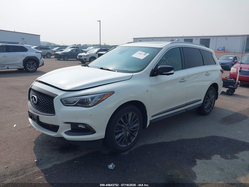 Vin: 5n1dl0mm5lc527259, lot: 46142275, infiniti qx60 luxe awd 20202