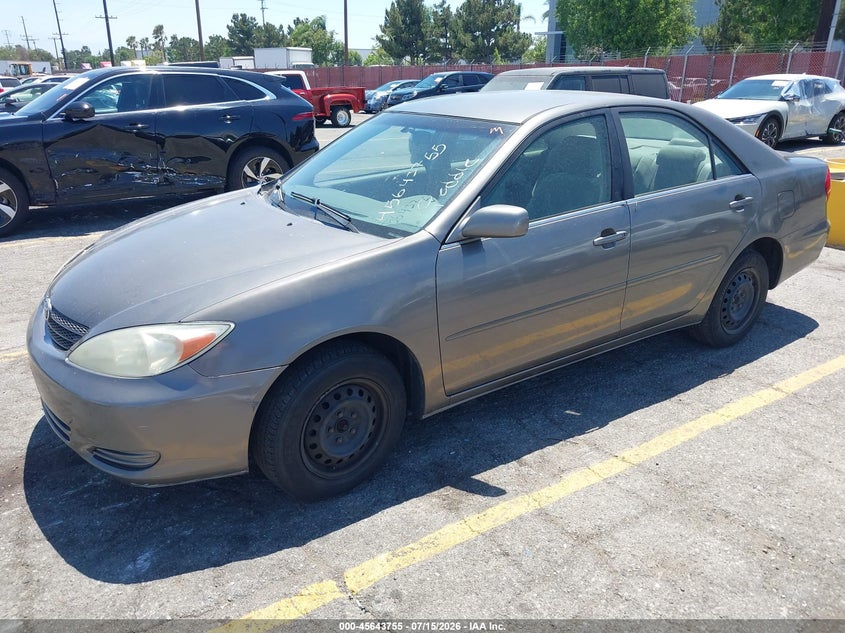 2002 TOYOTA CAMRY auction photo 2