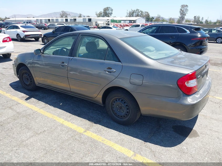 2002 TOYOTA CAMRY auction photo 3