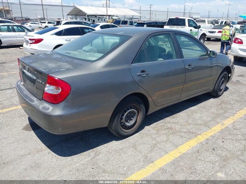 2002 TOYOTA CAMRY auction photo 4