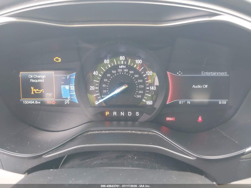 2019 FORD FUSION auction photo 7