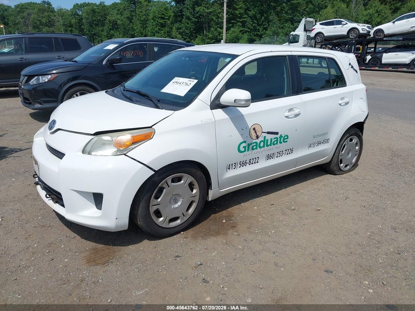 Vin: jtkku4b43aj052263, lot: 46142285, scion xd 20102