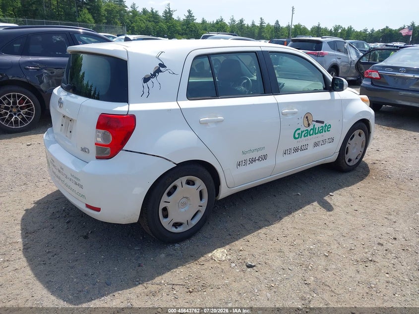 Vin: jtkku4b43aj052263, lot: 46142285, scion xd 20104