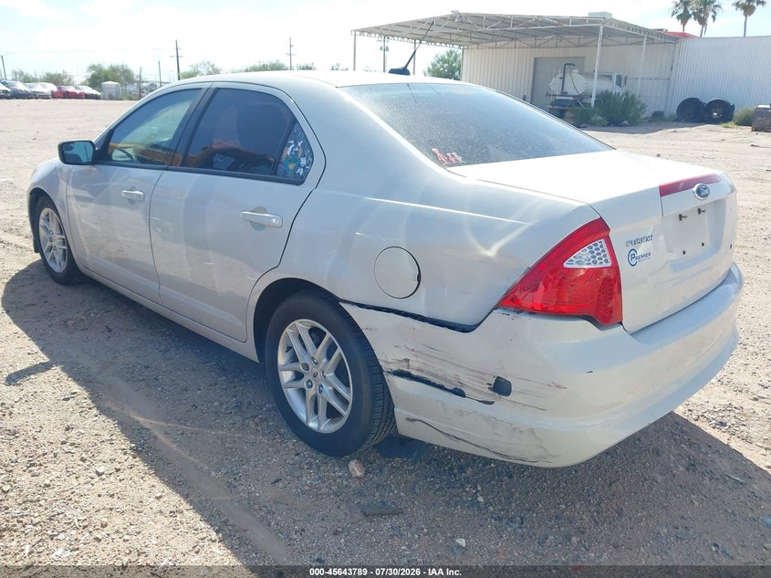Vin: 3fahp0ga4cr304990, lot: 46142312, ford fusion s 20123