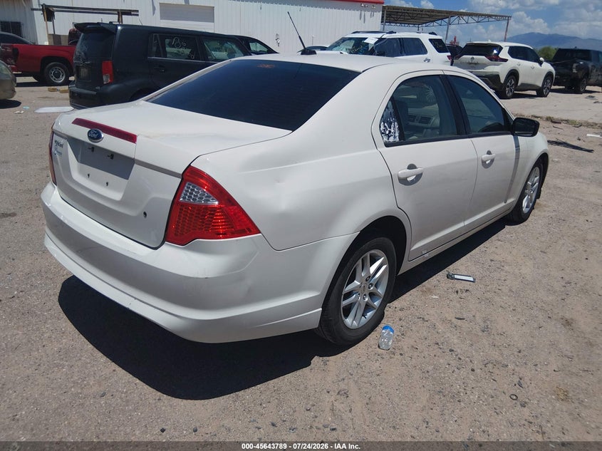 Vin: 3fahp0ga4cr304990, lot: 46142312, ford fusion s 20124