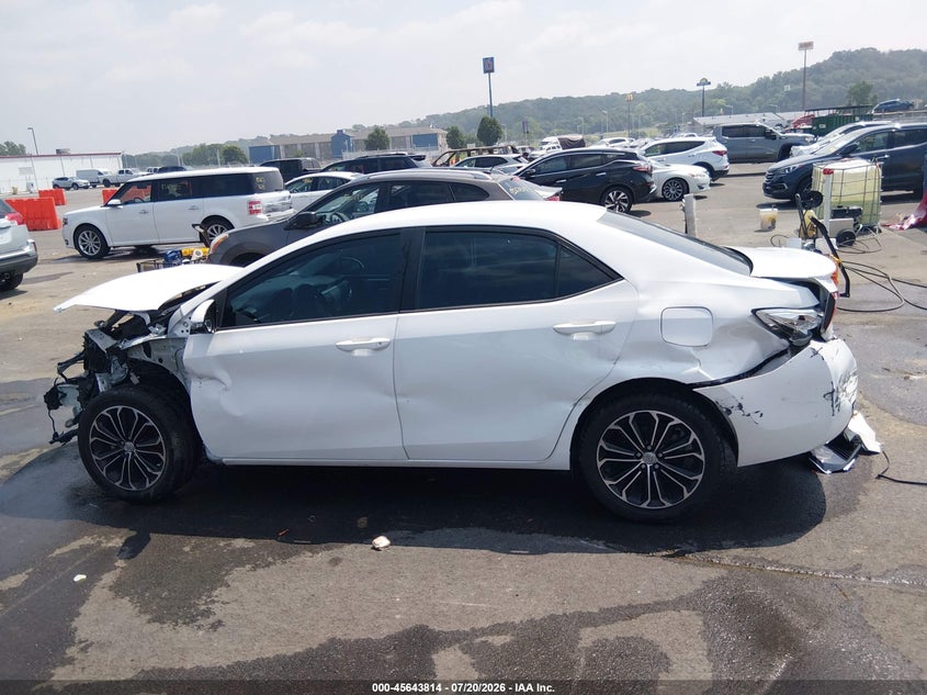 2015 Toyota Corolla S Plus VIN: 2T1BURHE7FC419690 Lot: 45643814