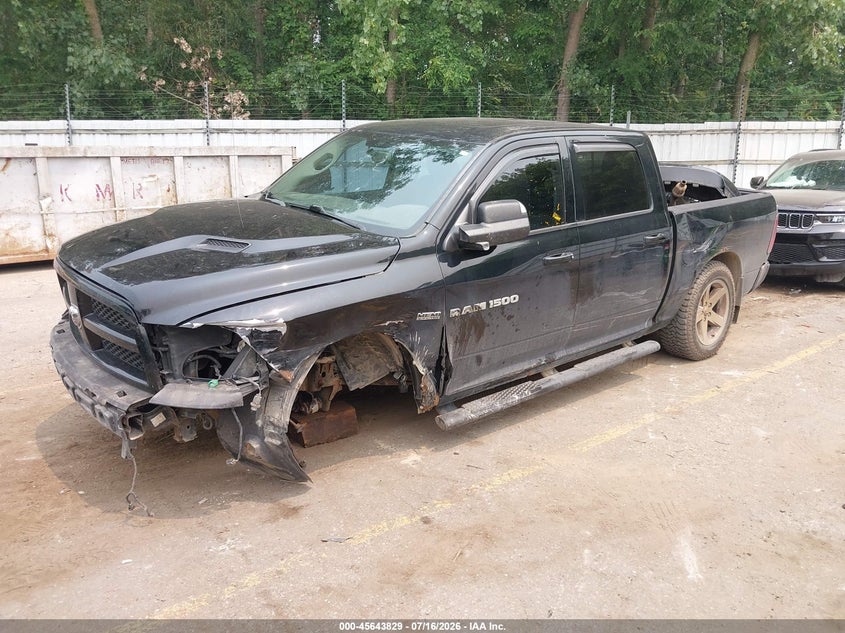 Vin: 1c6rd7mtxcs167037, lot: 46142352, ram 1500 sport 20122