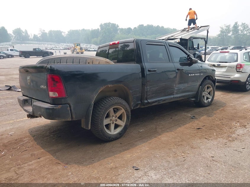 Vin: 1c6rd7mtxcs167037, lot: 46142352, ram 1500 sport 20124