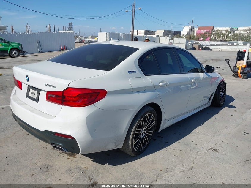 Vin: wbaja9c54kb391932, lot: 46142374, bmw 530e iperformance 20194