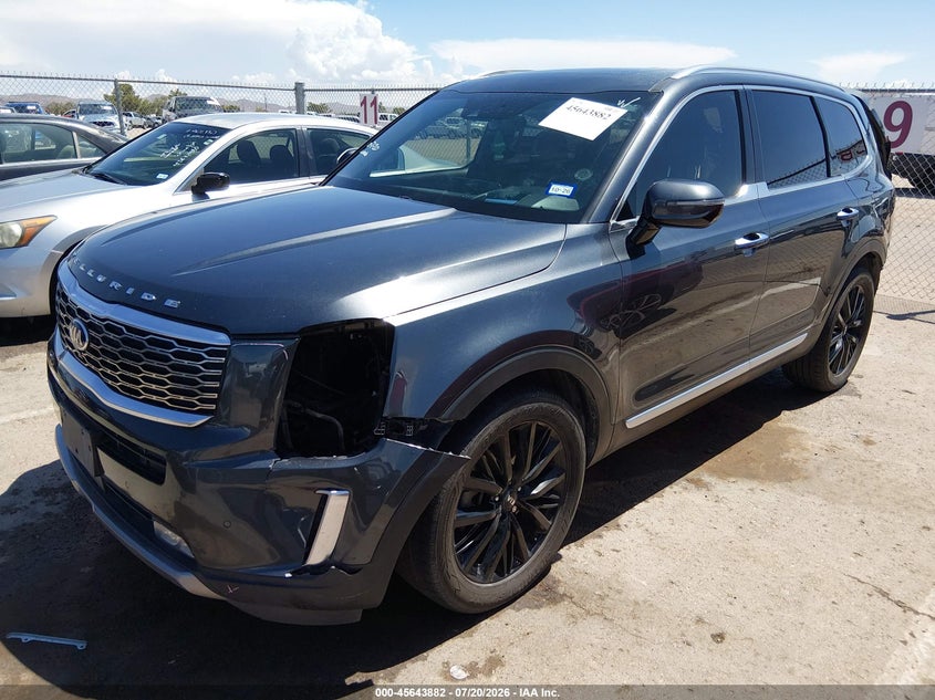 2021 KIA TELLURIDE auction photo 2