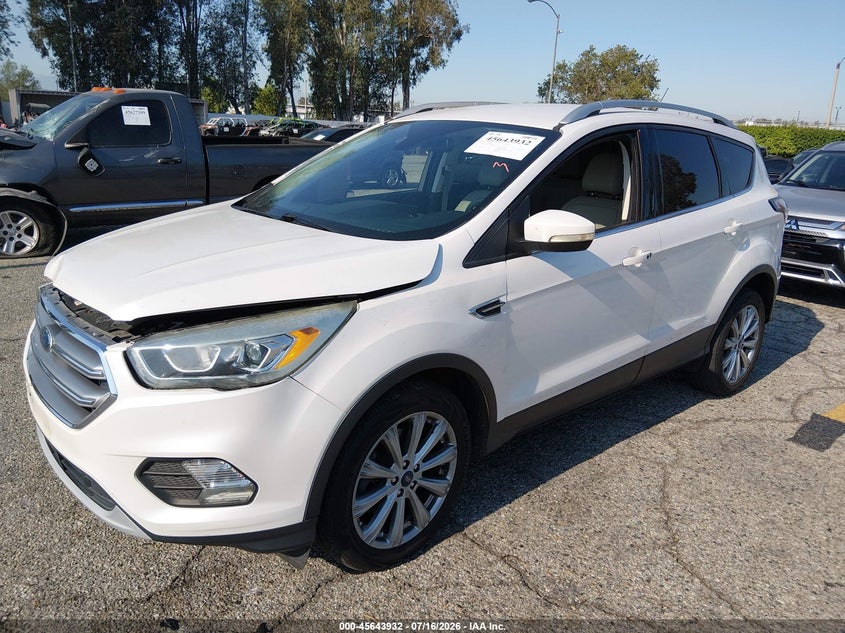 2017 Ford Escape, Удар спереди, IAAI, VIN 1FMCU0J95HUA50827 — фото 2