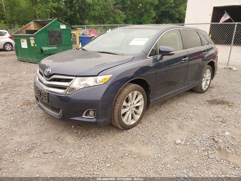 2015 Toyota Venza, Right Front, IAAI, VIN 4T3ZA3BB2FU095279 — photo 2