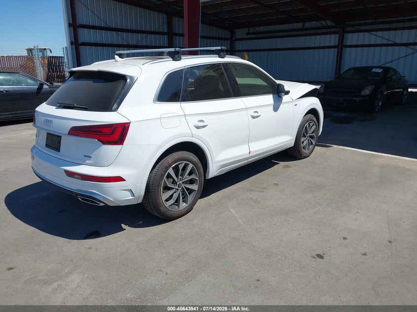 Vin: wa1eaafy9r2031569, lot: 46142464, audi q5 premium plus 45 tfsi s line quattro 20244