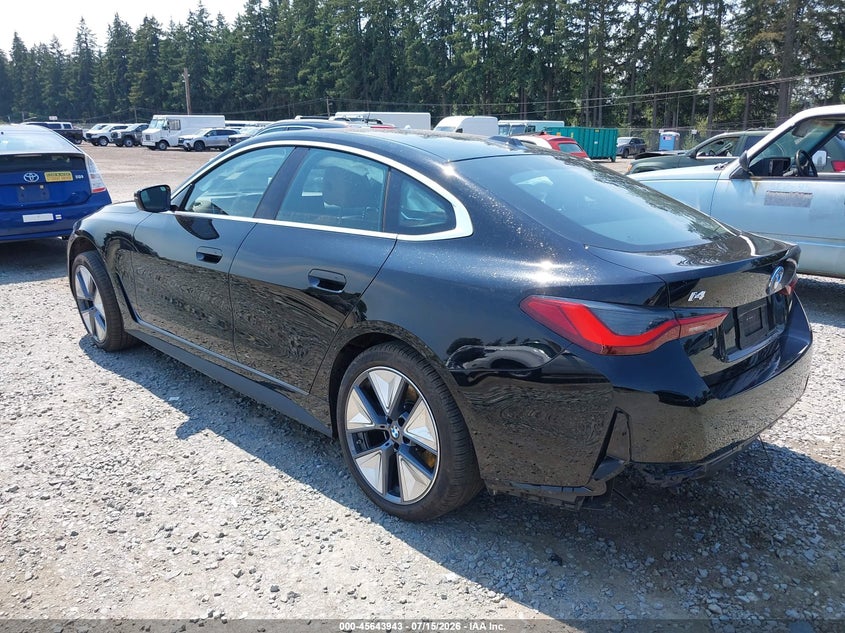 2025 BMW I4 GRAN COUPE auction photo 3