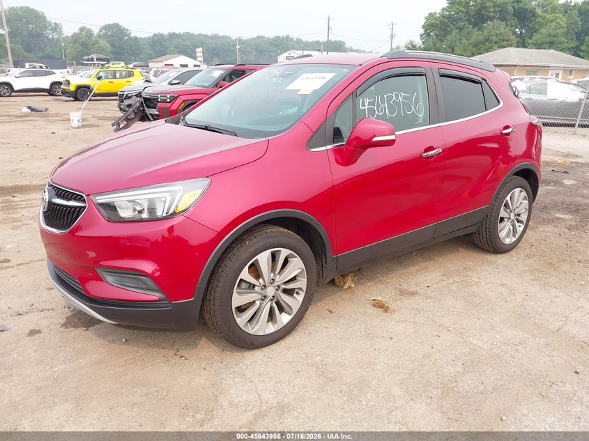 Vin: kl4cjasb9kb704732, lot: 46142479, buick encore fwd preferred 20192