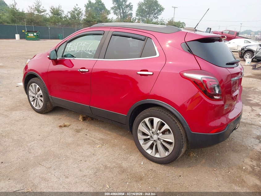 Vin: kl4cjasb9kb704732, lot: 46142479, buick encore fwd preferred 20193