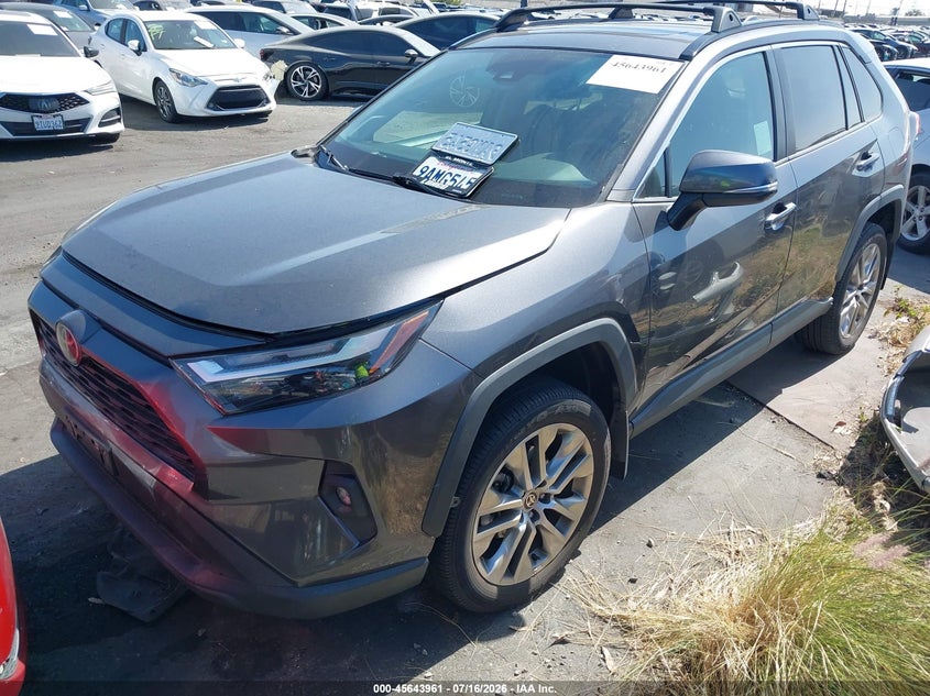 2022 Toyota RAV 4, Ходовая, IAAI, VIN 2T3C1RFV0NC186032 — фото 2