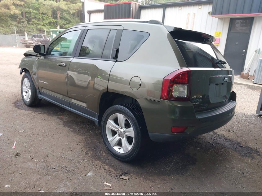 Vin: 1c4njdbb9gd509970, lot: 46142491, jeep compass sport 20163